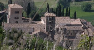 Farfa: abbazia vista dall'alto