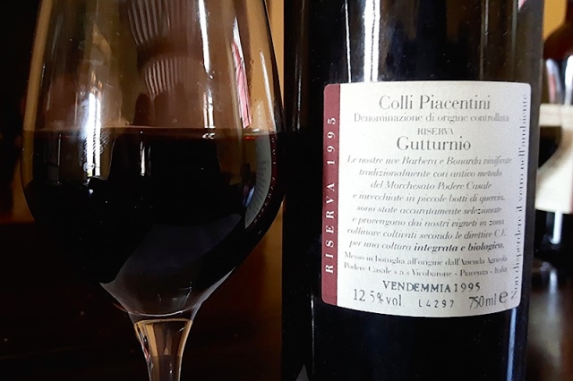 Gutturnio DOC: etichetta