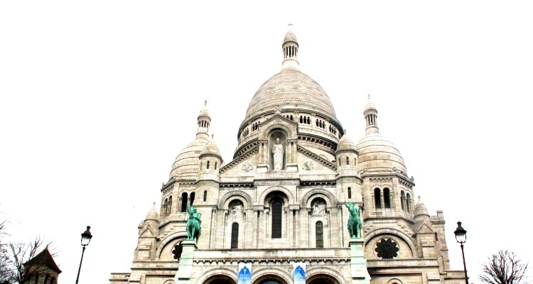 Sacro Cuore La Basilica del Sacro Cuore vista dal basso