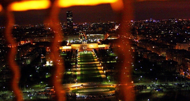 Trocadero L'area del Trocadero vista dalla Tour Eiffel