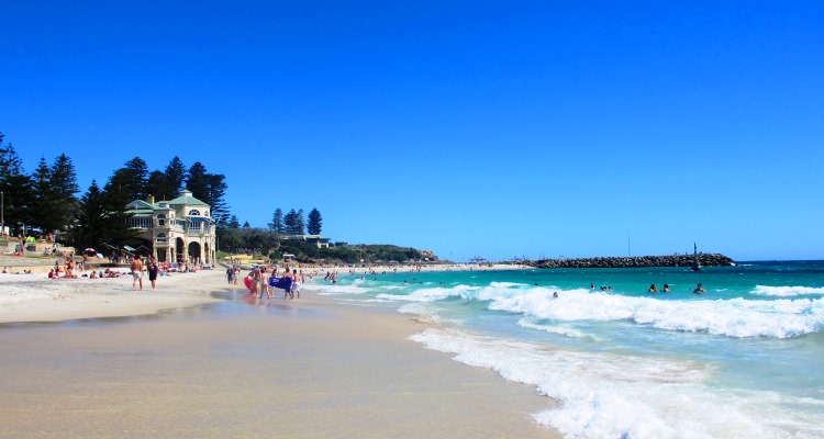 Australia: spiaggia di Cottesloe
