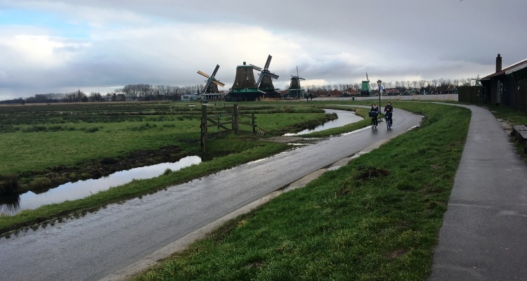 Due bici a Zaanse Schans