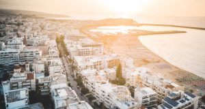Rethymno vista dall'alto