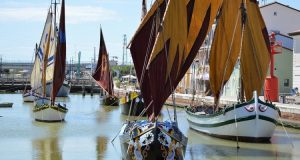 Barche a vela a Cesenatico