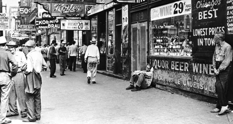 Le Avventure di Augie March: foto di Chicago negli anni '50