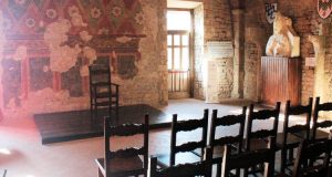 Sala dello schiaffo di Anagni nel palazzo di Bonifacio VIII