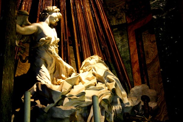 Scultura erotica: l'Estasi di Santa Teresa
