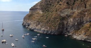 Ischia: mare pieno di barche