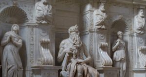 Mosè di Michelangelo in San Pietro in Vincoli