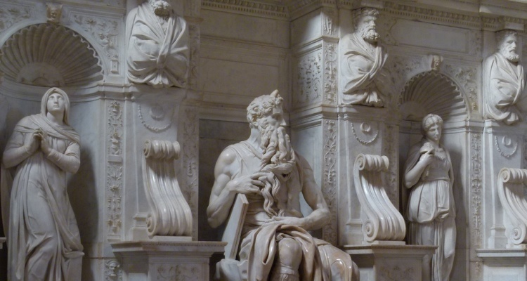 Mosè di Michelangelo in San Pietro in Vincoli