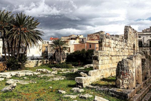 Viaggio in Sicilia: il tempio di Apollo a Ortigia