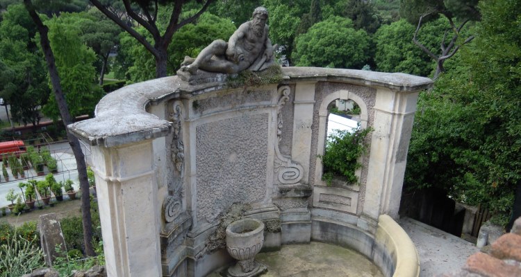 Fontana del Fiume a Villa Celimontana