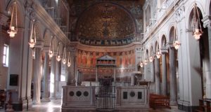 Navata centrale della basilica di San Clemente