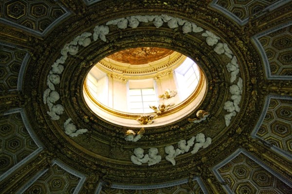 Interno della cupola di Sant'Andrea al Qurinale