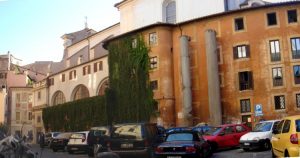 Esterno delle Terme di Nerone a Roma