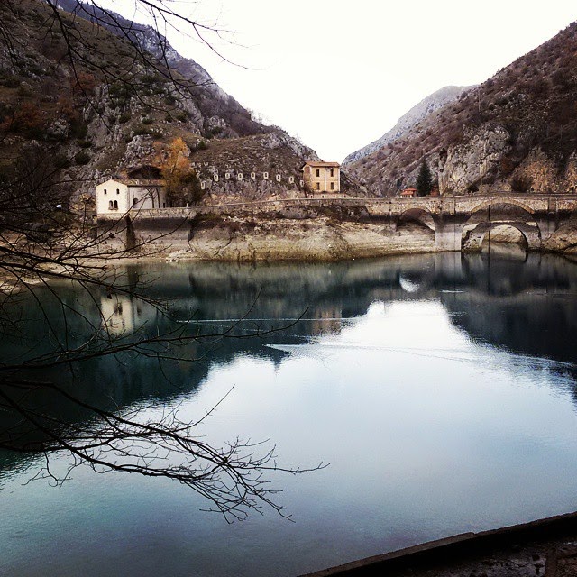 Abruzzo: il lago di San Domenico