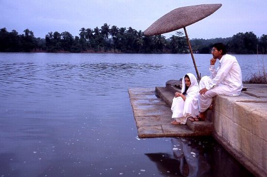 Scena da Water, film di Deepa Metha