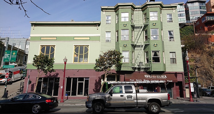 San Francisco: esterno del Green Tortoise Hostel