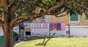 Garbatella: panni appesi