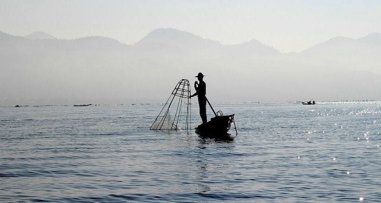 Pescatore sul Lago Inle