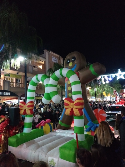 Natale 2020: sfilata a Malaga