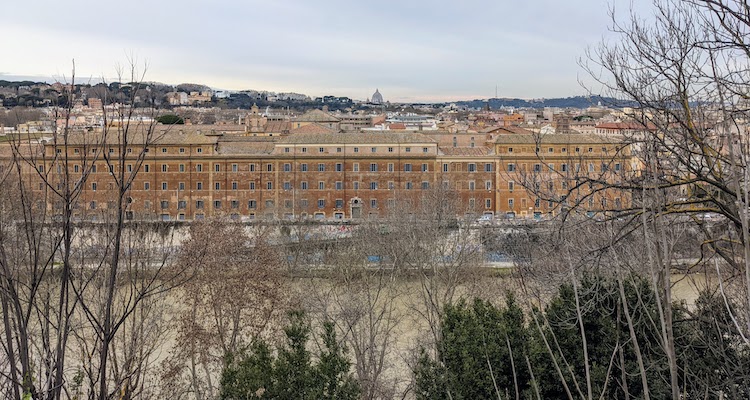Roma: veduta panoramica dal colle Aventino