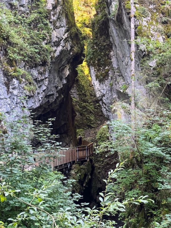 Cascate di Stanghe vicino a Vipiteno, Alto Adige
